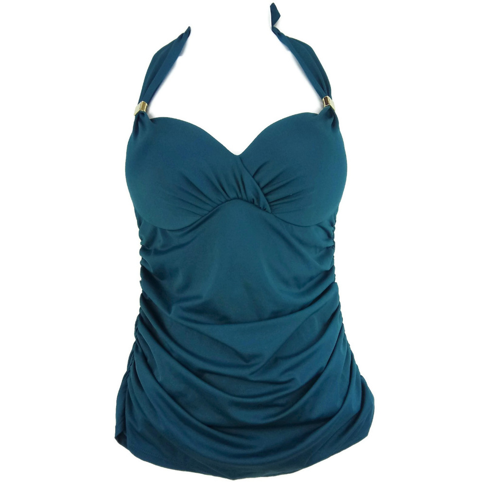Victoria’s Secret Ruched Tie Neck Tankini
